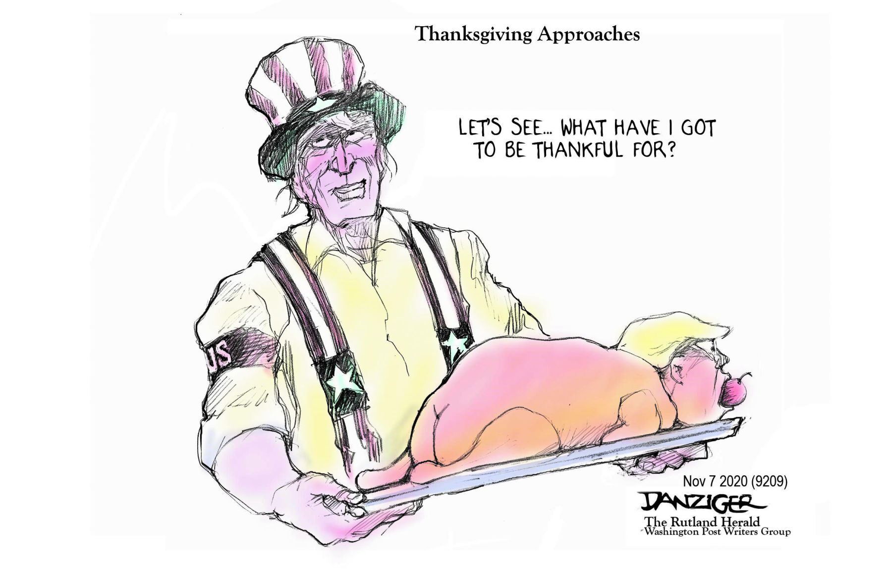 Jeff Danziger cartoon